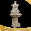 outdoor antique carved lion water wall fountains